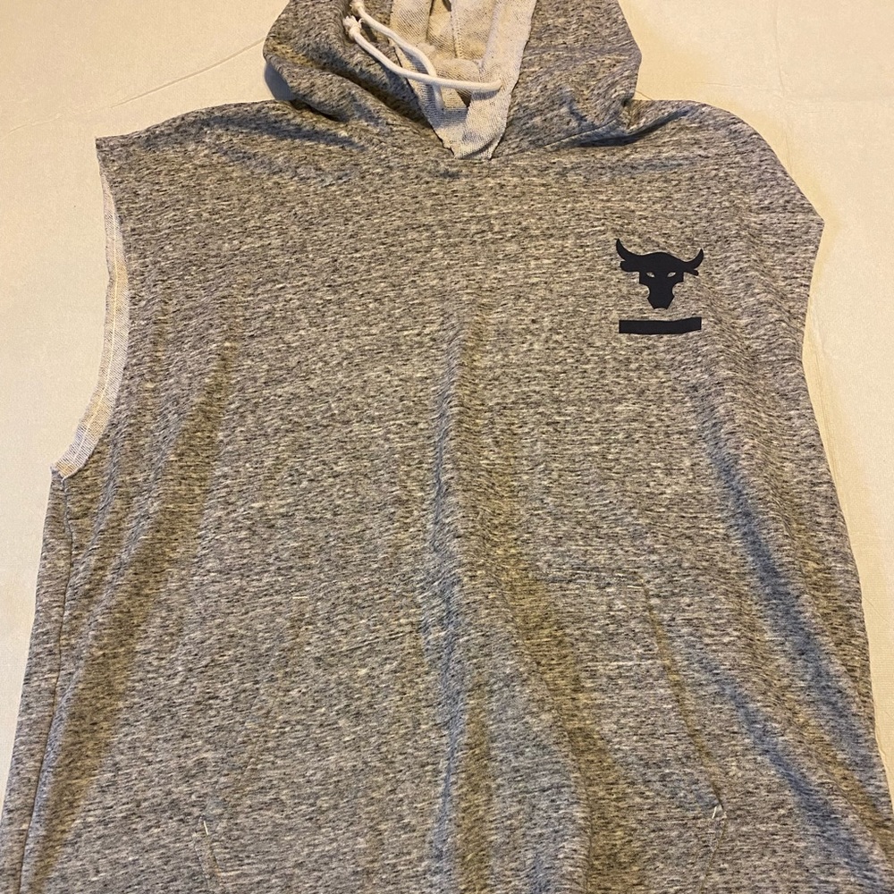 Project Rock Under Amour Sleeveless Hoodie